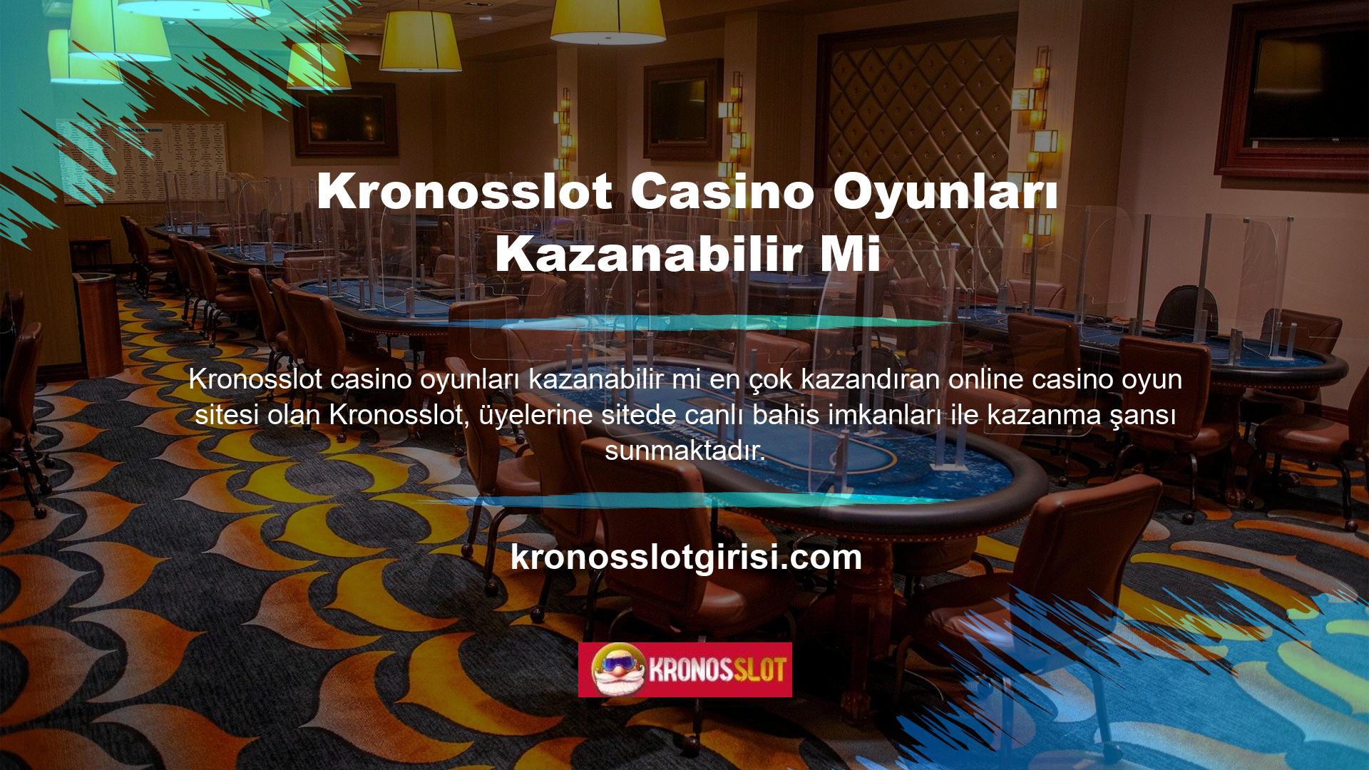 Kronosslot canlı bahis casino oyununun aşağıdaki özellikleri, kullanıcıların üye sayısına göre hesaplarına para aktararak daha hızlı kazanmalarını sağlar
